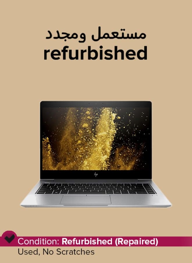 Refurbished - Elitebook 840 G6 With 14-Inch Full HD Display,Intel Core i5 Processor/8th Gen/8GB RAM/256GB SSD/Intel UHD Graphics/Windows 10 Pro English Silver