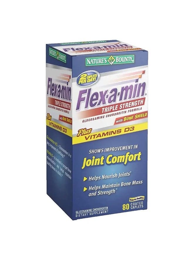 Flex-A-Min Triple Strength - 80 Tablets