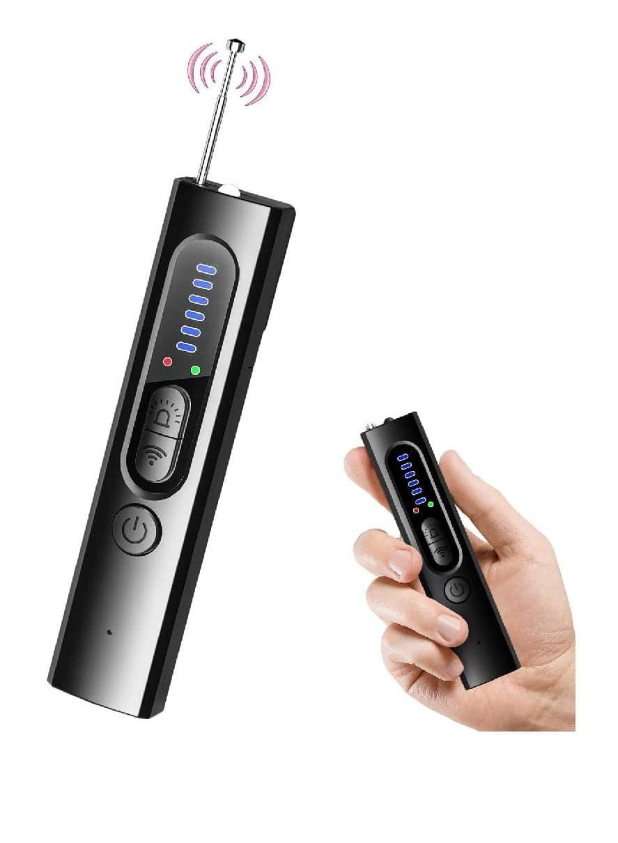 Hidden Camera Detector Anti Spy Detector Hidden Devices Spy Camera Bug RF Listening Device Car GPS Tracker Detector For Home Office Travel Car
