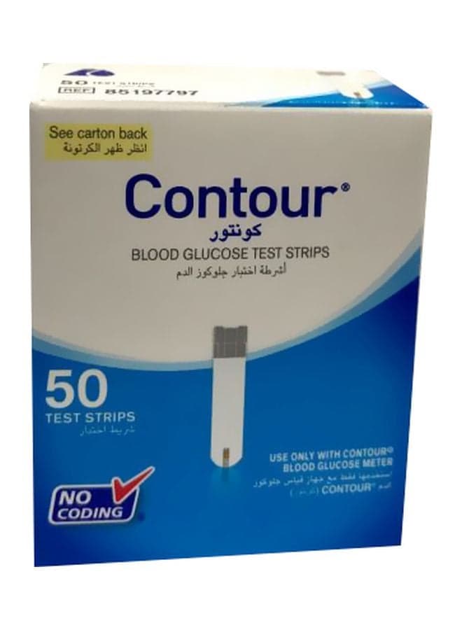 50-Piece Blood Glucose Test Strips