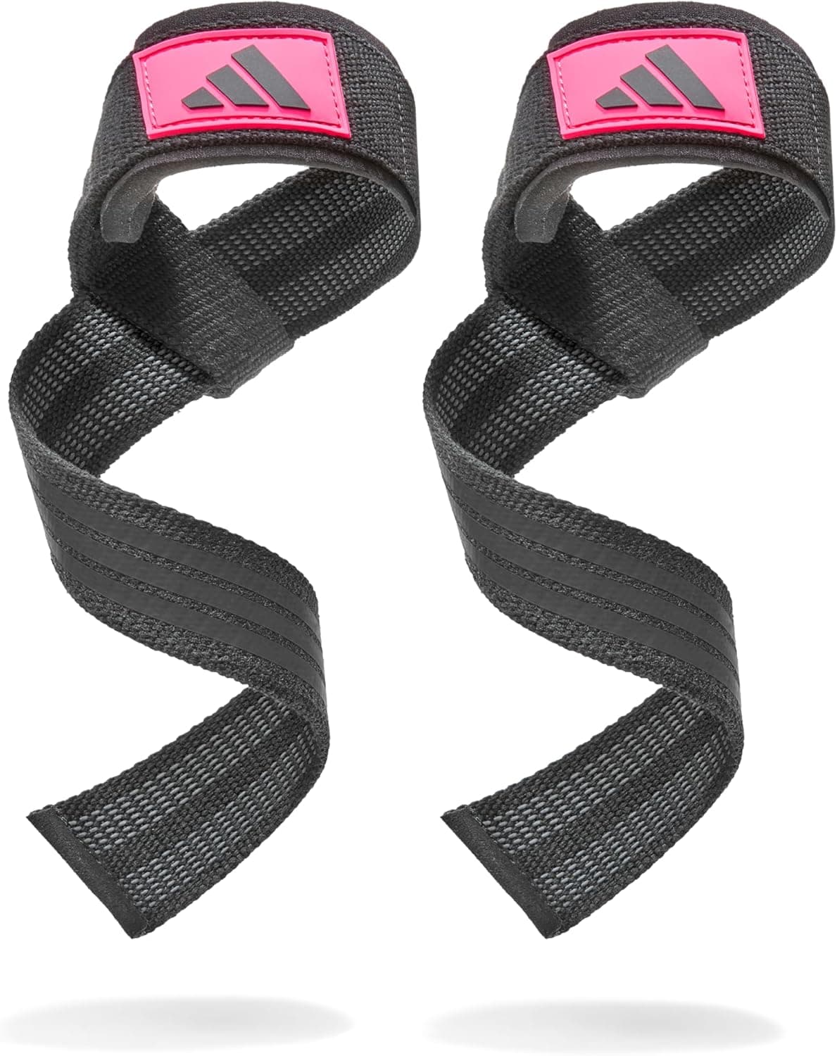 adidas Lifting Straps - Black/Pink