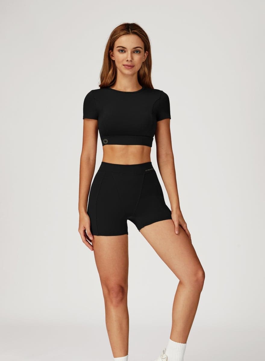 Round Neck Crop Top