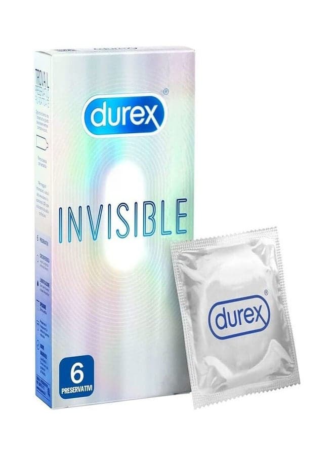 6-Piece Invisible Extra Thin Condom