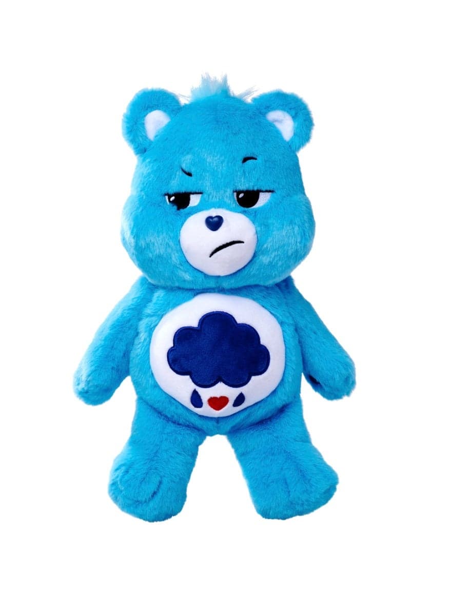 Grumpy Bear - Plush Toy Bear 35 cm Blue Plush | Collectable Cute Plush Toy, Cuddly Toys for Children, Soft Toys for Girls and Boys, Cute Teddies, from 0 Months