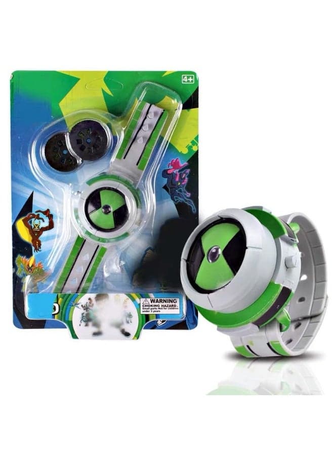 BEN 10 Watch Toys, BEN 10 Omnitrix Watch for Kids Ben Ten Ultimate Alien Projector Watch Games Action Figure Birthday Gifts