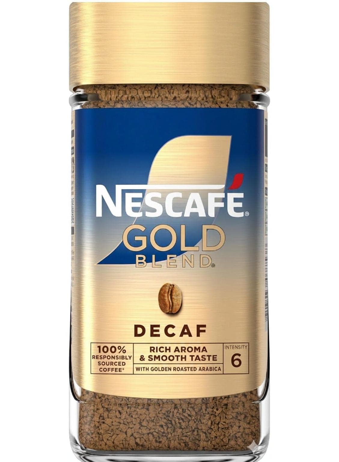 Gold Blend Decaf Rich And Smooth Taste Instant Coffee - 95grams Single