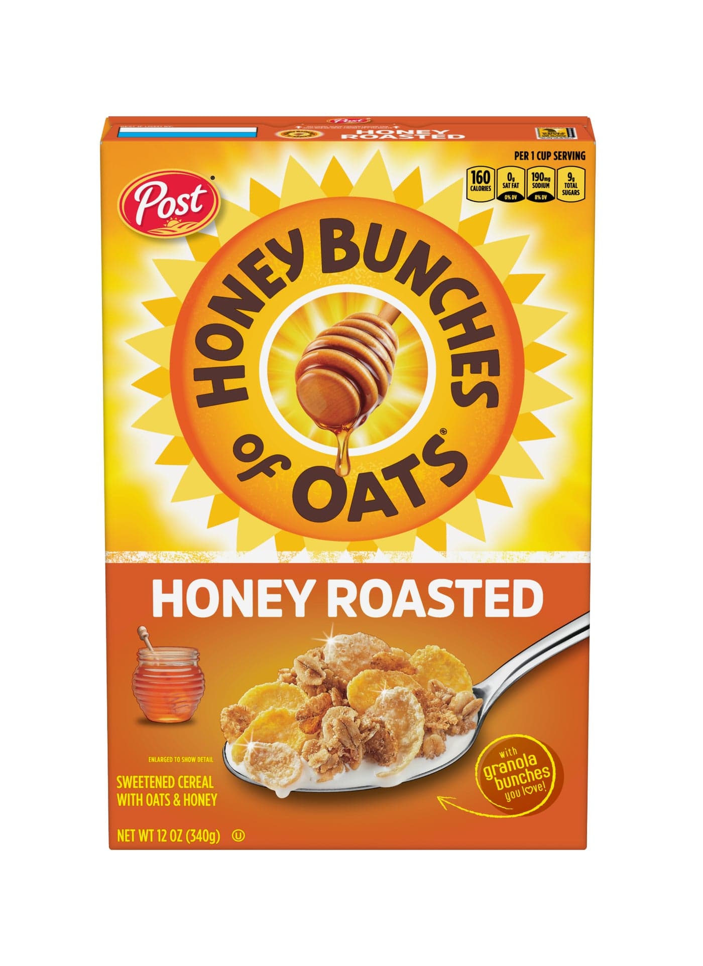Honey Bunches Of Oats With Honey Roasted Cereal