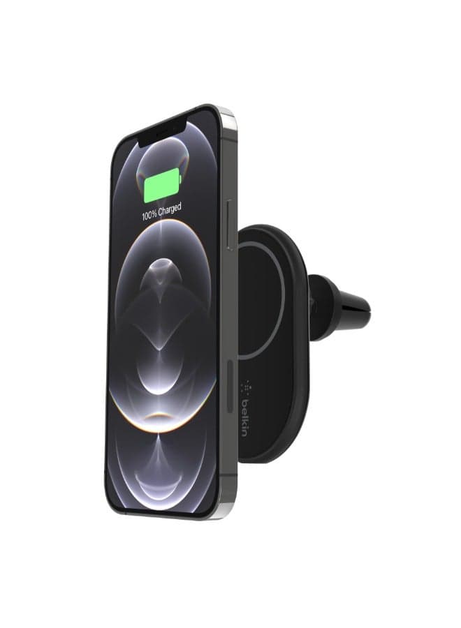 Magnetic Wireless Car Charger 10W - Includes USB-C Cable + 20W Car Power Supply