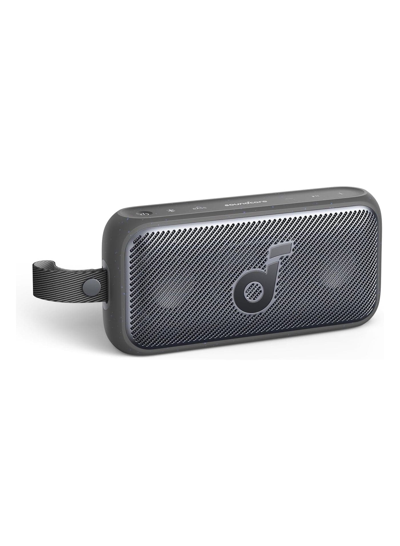 Motion 300 Wireless Hi-Res Bluetooth Speaker with BassUp, Portable Speaker with SmartTune Technology, 30W Stereo Sound, IPX7 Waterproof, Detachable Strap, for Backyard, Camping and Hiking Black