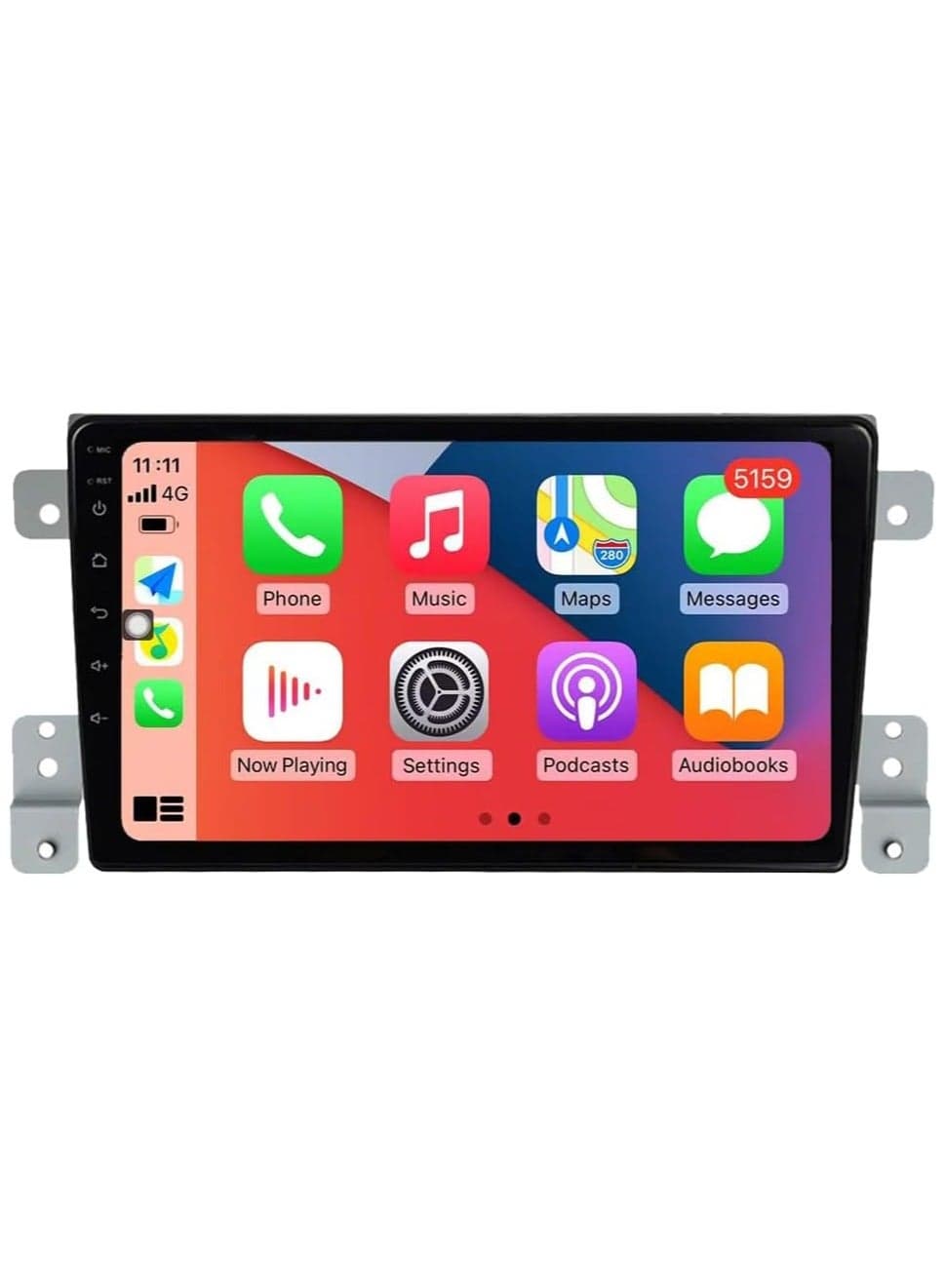 Android Car Stereo for Suzuki Grand Vitara 2005 To 2015 2GB RAM 32GB ROM 9 Inch Support Apple Carplay, MirrorLink WiFi BT, IPS Touch Screen with AHD Camera Included