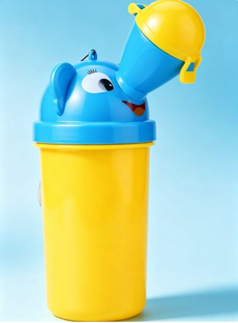Portable Baby & Toddler Urinal for Boys, Leak-Proof Hygienic Travel Potty for Camping, Car Trips & Outdoor Activities, 500ML Capacity Reusable Pee Trainer for Potty Training