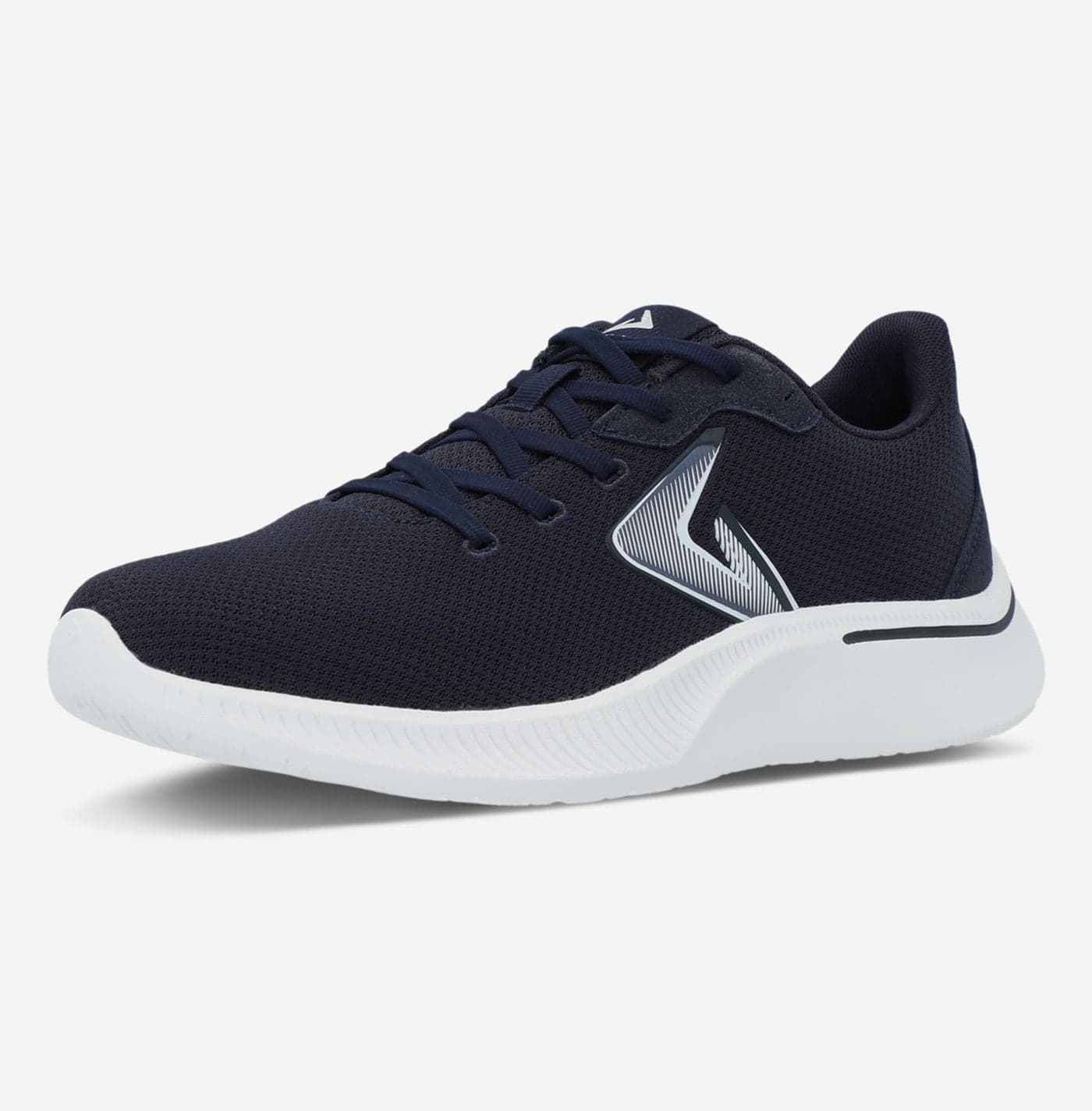 Demix Men’s Running Sport Shoes Dark Blue – Lightweight Sneakers with Breathable Mesh Upper & Shock-Absorbing Sole