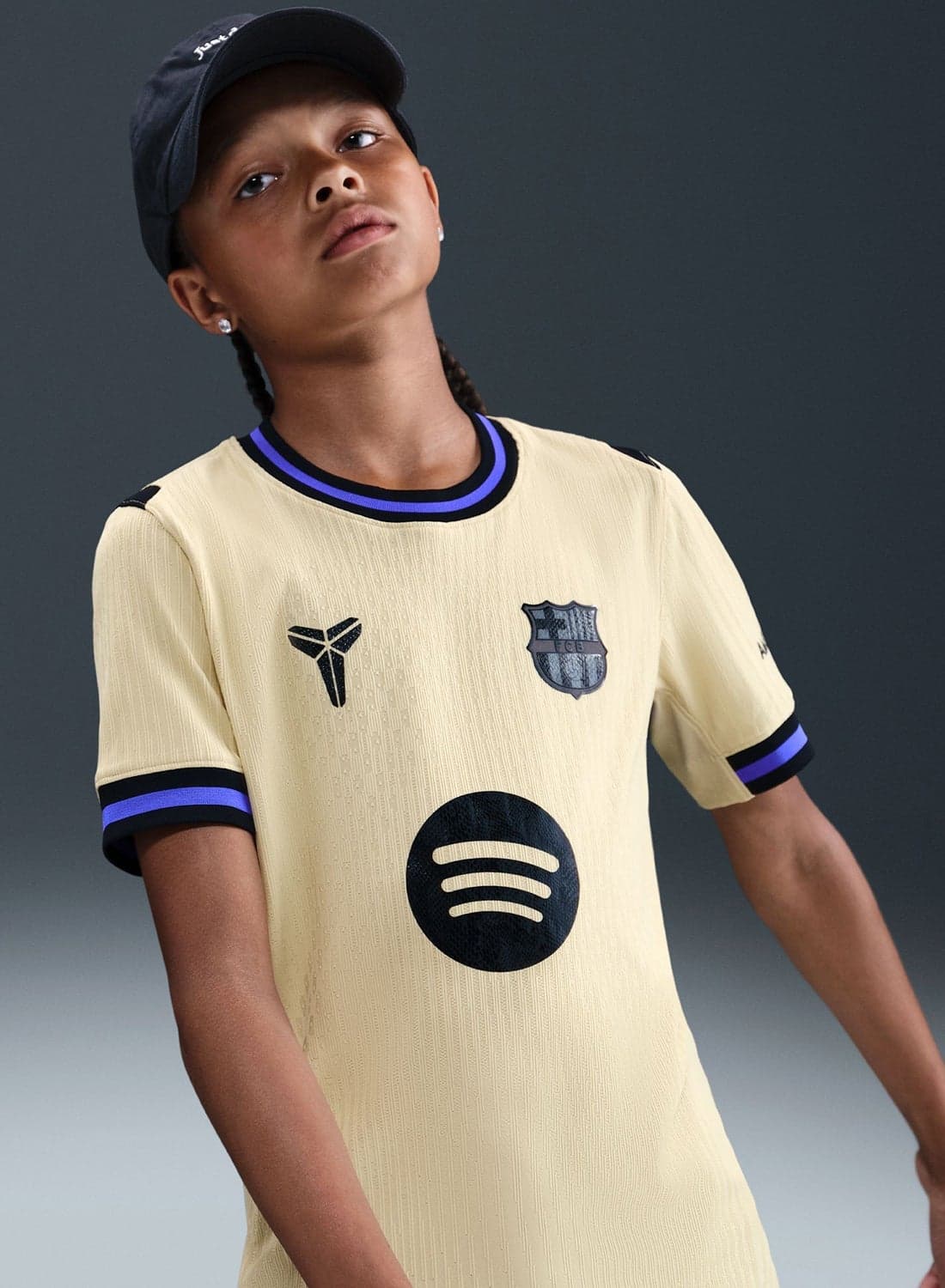 Youth Fc Barcelona Dri-Fit Adv Match Away Jersey