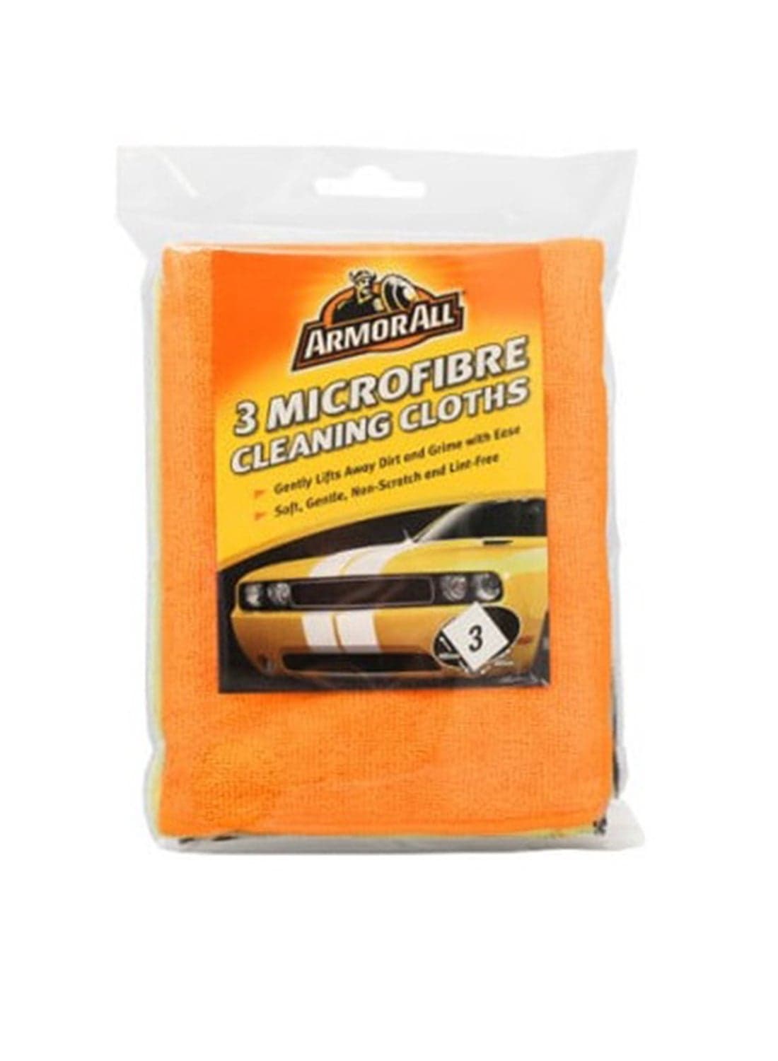 Microfibre Cleaning Cloths (3 Units), Gently Lifts Away Grime And Grease