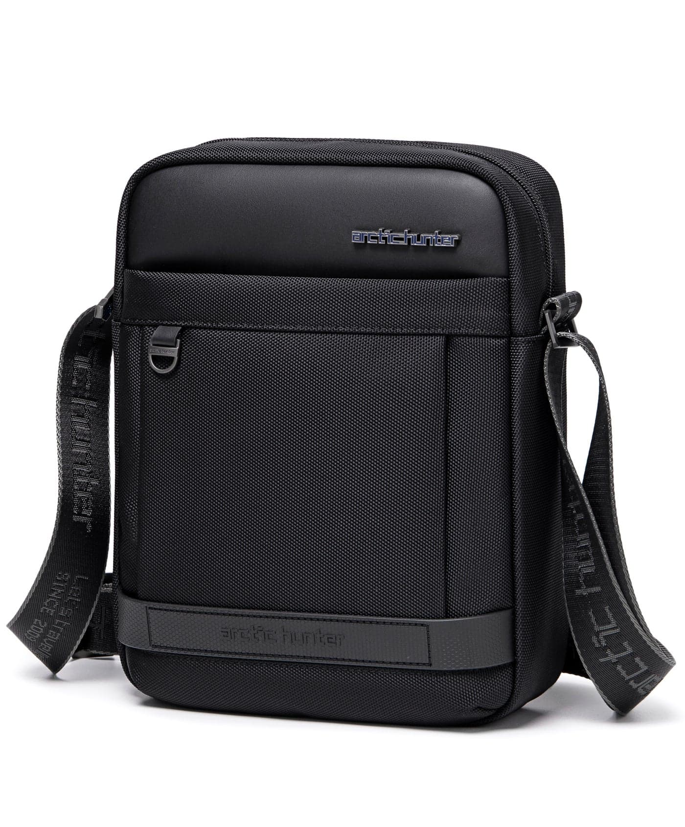 Sling Bag for Men Water Resistant Anti-Theft Crossbody Daypack Bag for Travel Office Business, K00162, Black