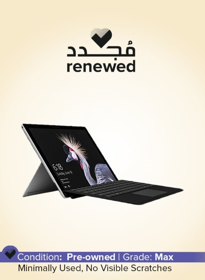 Renewed - Surface Pro 5 Tablet With 12.3-Inch Touch Screen Display With Detachable ,Intel Core i5 Processor/7th Gen/8GB RAM, 256GB SSD/Intel HD Graphics 620/Windows 10 Pro English Silver