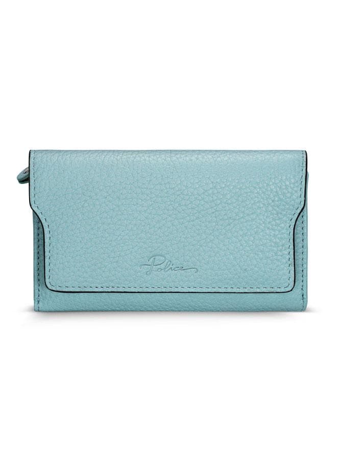 Florence Blue Leather Wallet for Women