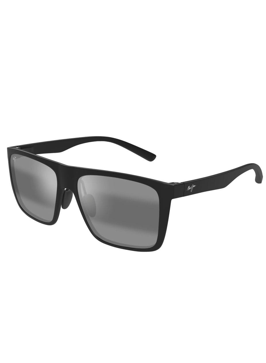 Maui Jim Honokalani 455-02 Unisex Polarized Square Sunglasses – 57 mm Lens Size
