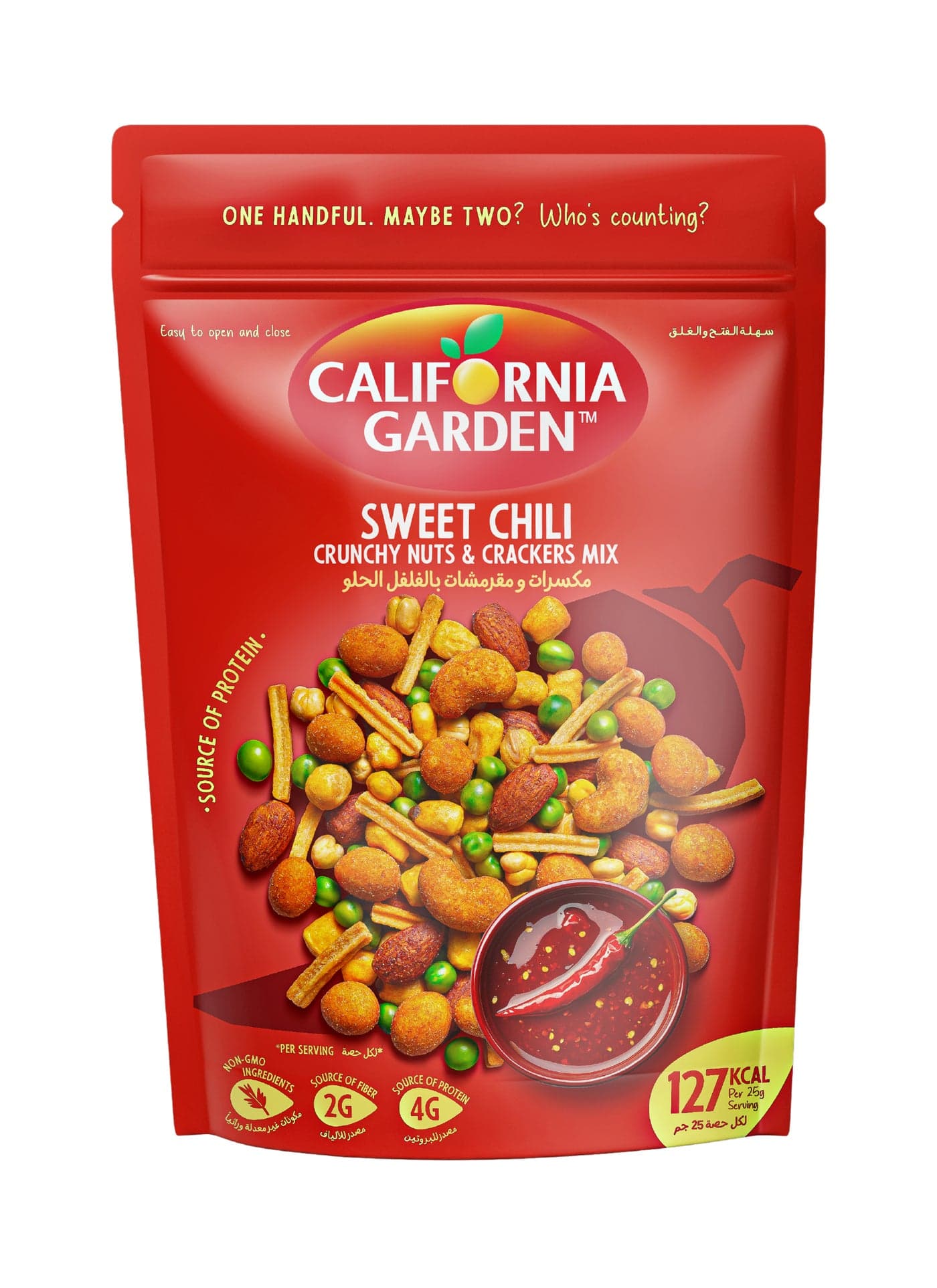 Sweet Chilli Crunchy Nuts and Cracker Mix