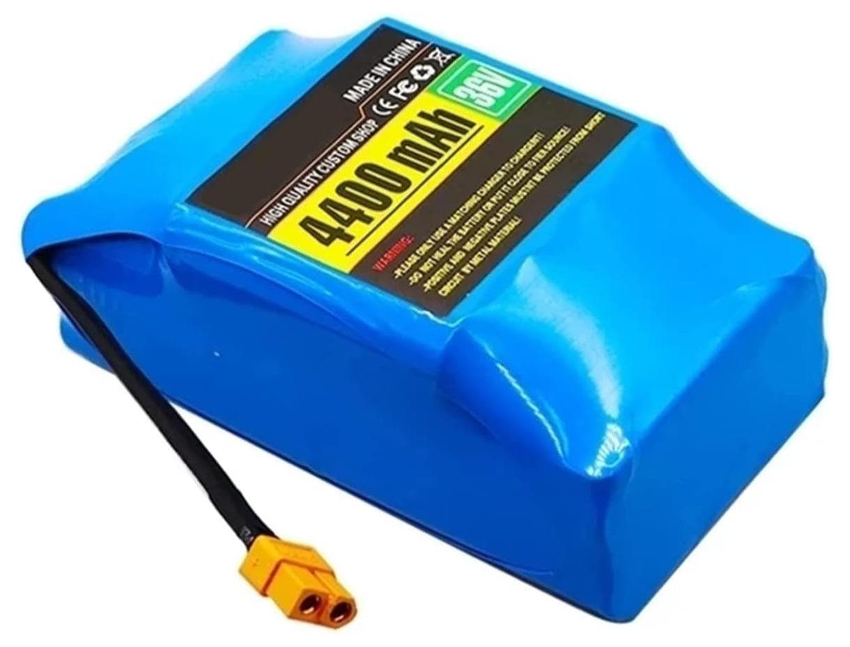 Balanced Scooter Lithium Battery – 10S2P 36V 4400mAh Lithium-Ion Battery Pack – 36V 4.4Ah Rechargeable Battery – Replacement for Electric Self-Suction Hoverboard & Unicycle