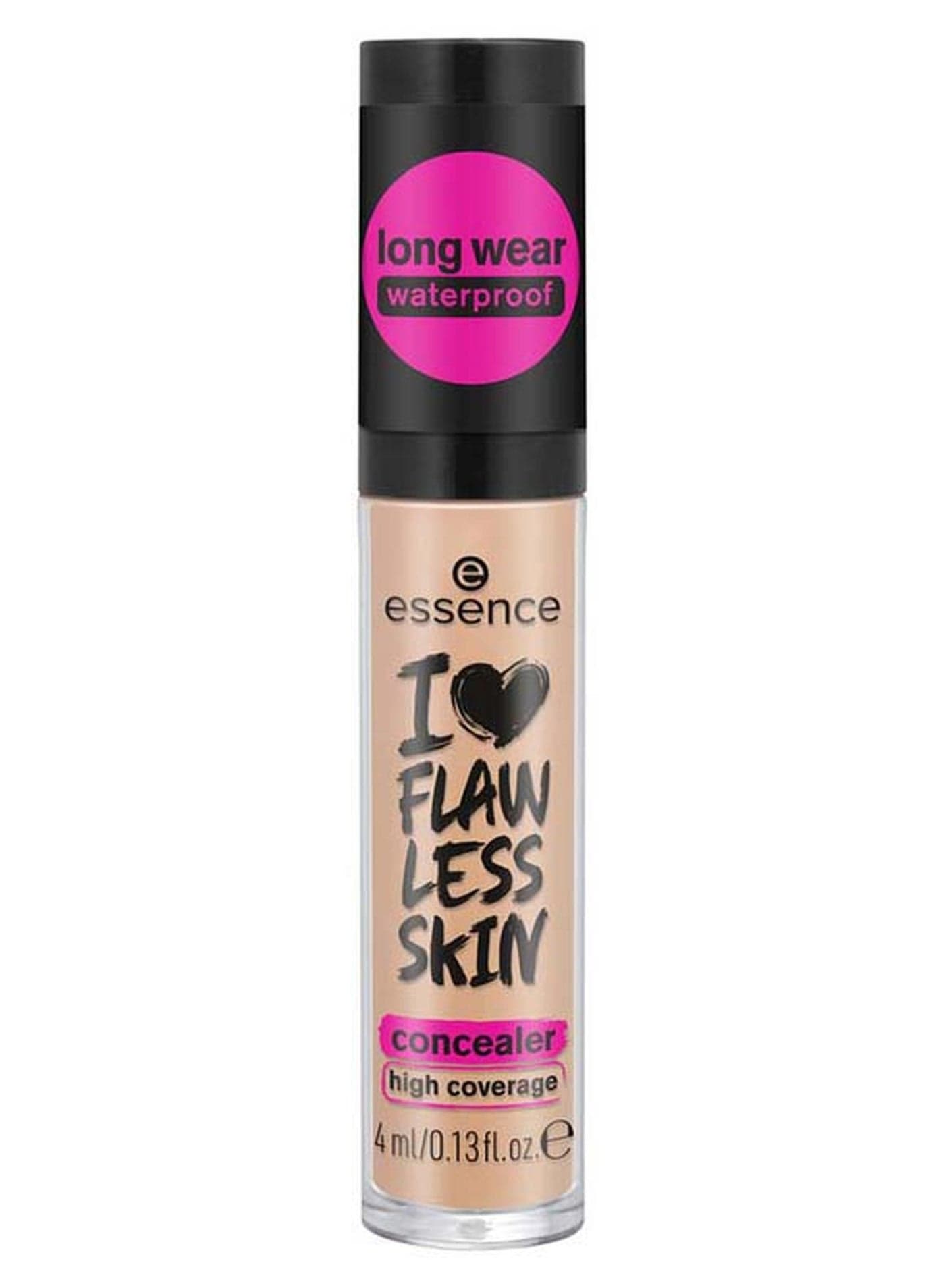 I Love Flawless Skin Concealer | 40 Dark Beige | Waterproof & Hydrating Formula | Lightweight High Coverage | Natural Glow Finish | Perfect for Blemishes, Redness & Under Eye Circles | 4 ml Dark Beige 40