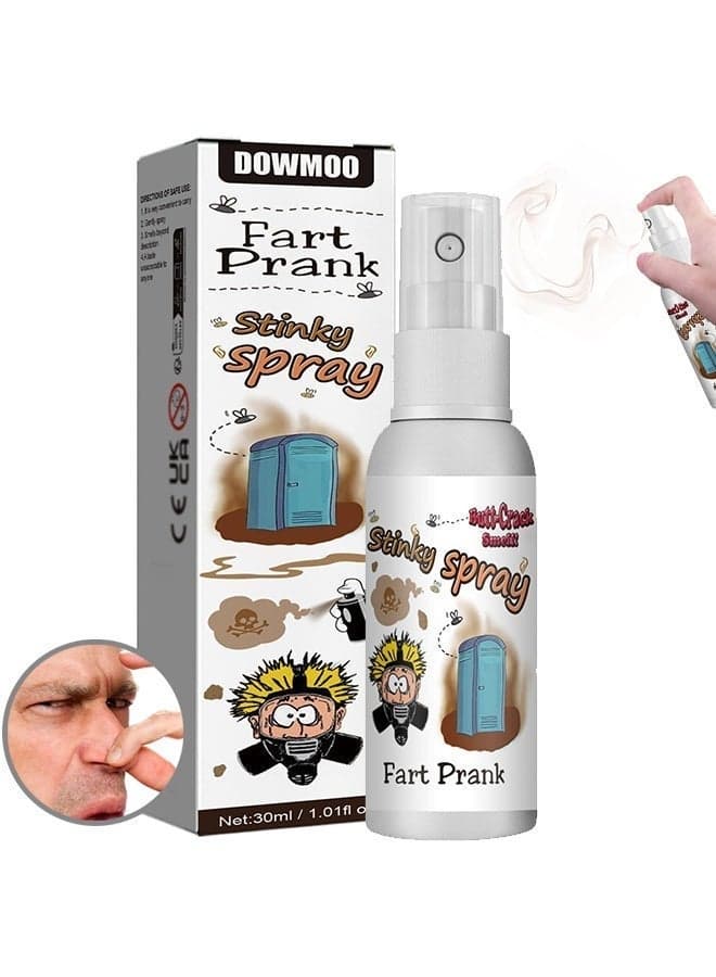 Stinky Spray,Tricky Stinky Spray, Rich Quality Durable Sturdy, Long Lasting Smell ,Funny Stinky Spray Joke Toy, Have Fun Gift For Boys And Girls ,30ML