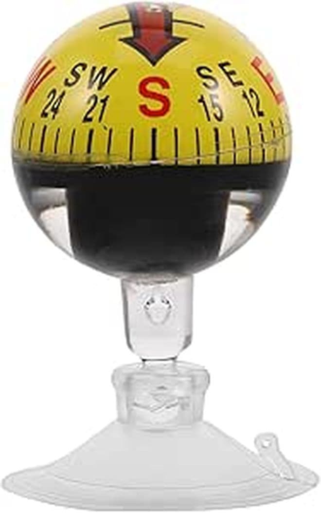 Universal Car Boat Suction Cup Compass High Accuracy Needle