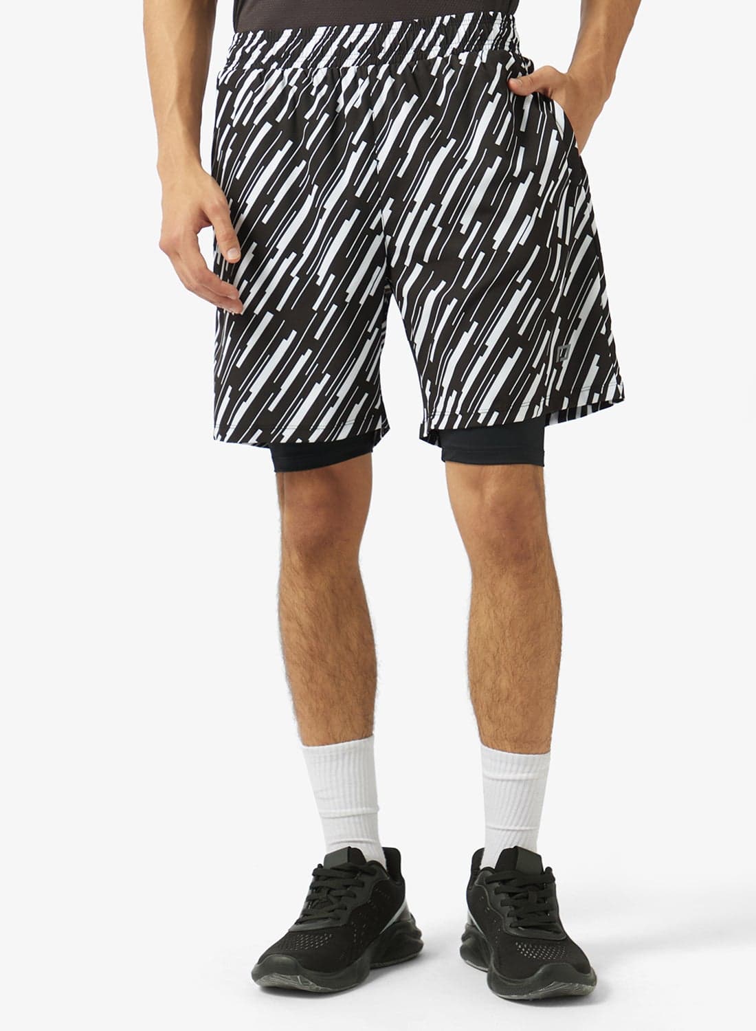 Sublimation digital print 2 in 1 shorts