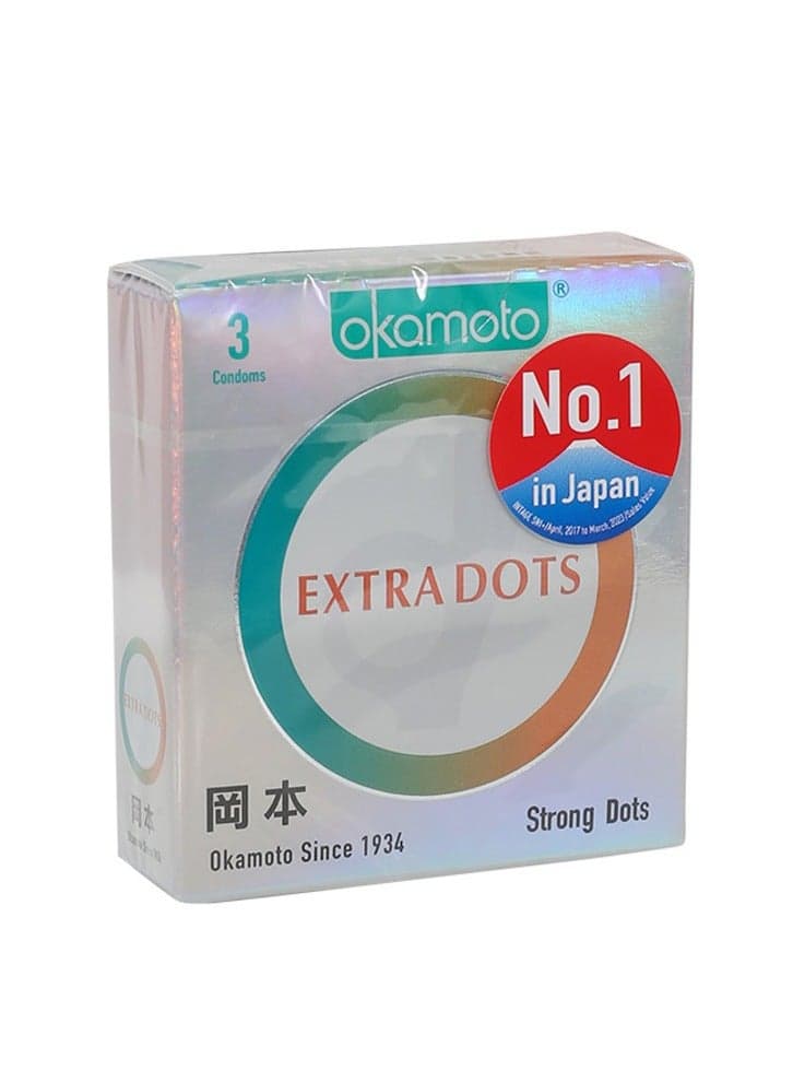 Extra Dots Condoms Pack of 3