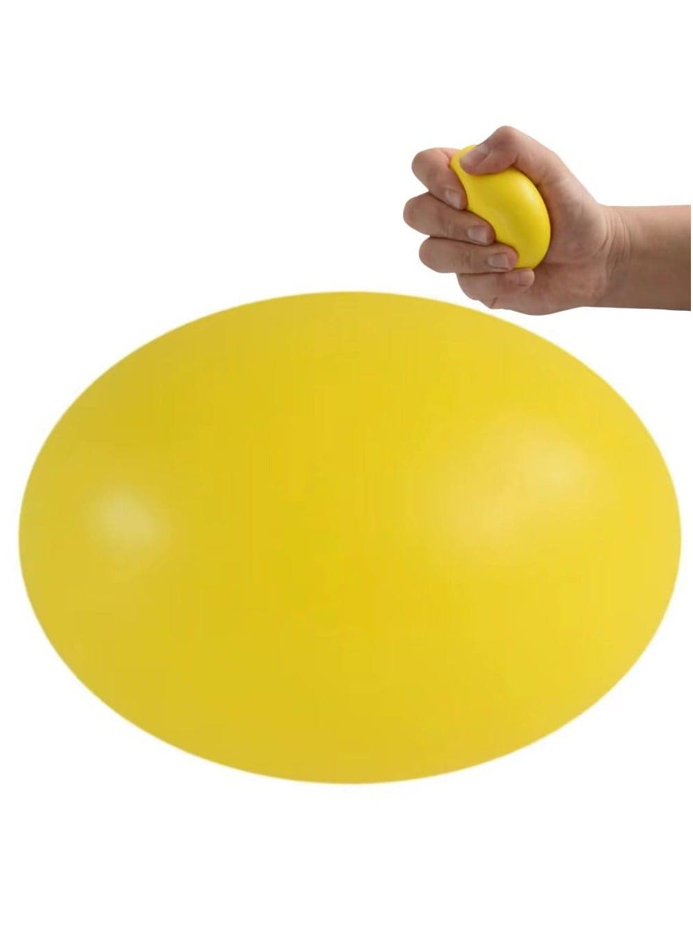 Muscle Power Strength Trainer Finger Hand Exerciser Gripper Recovery Foam Ball