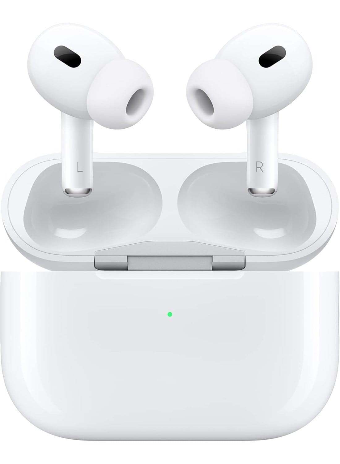AlRPOD Pro 2 GEN For Apple, Wireless Earbuds, Bluetooth Headphones, Active Noise Cancellation, Hearing Aid Feature, Transparency, Personalized Spatial Audio, High-Fidelity Sound, H2 Chip, USB-C Charging(White)