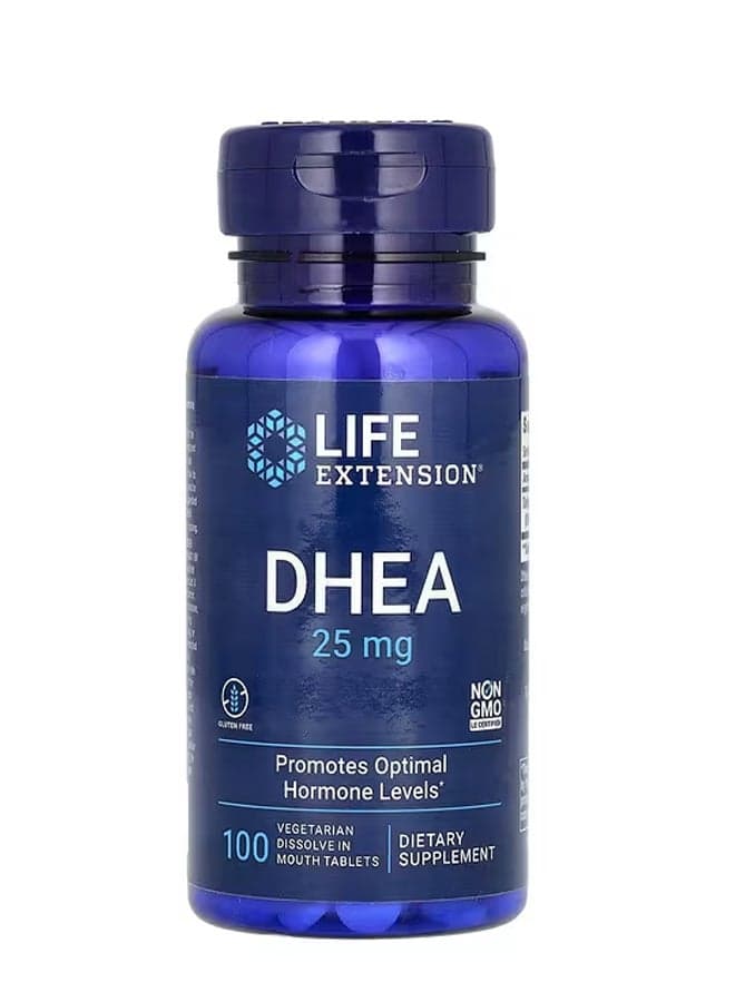 DHEA, 25 mg, 100 Vegetarian Tablets