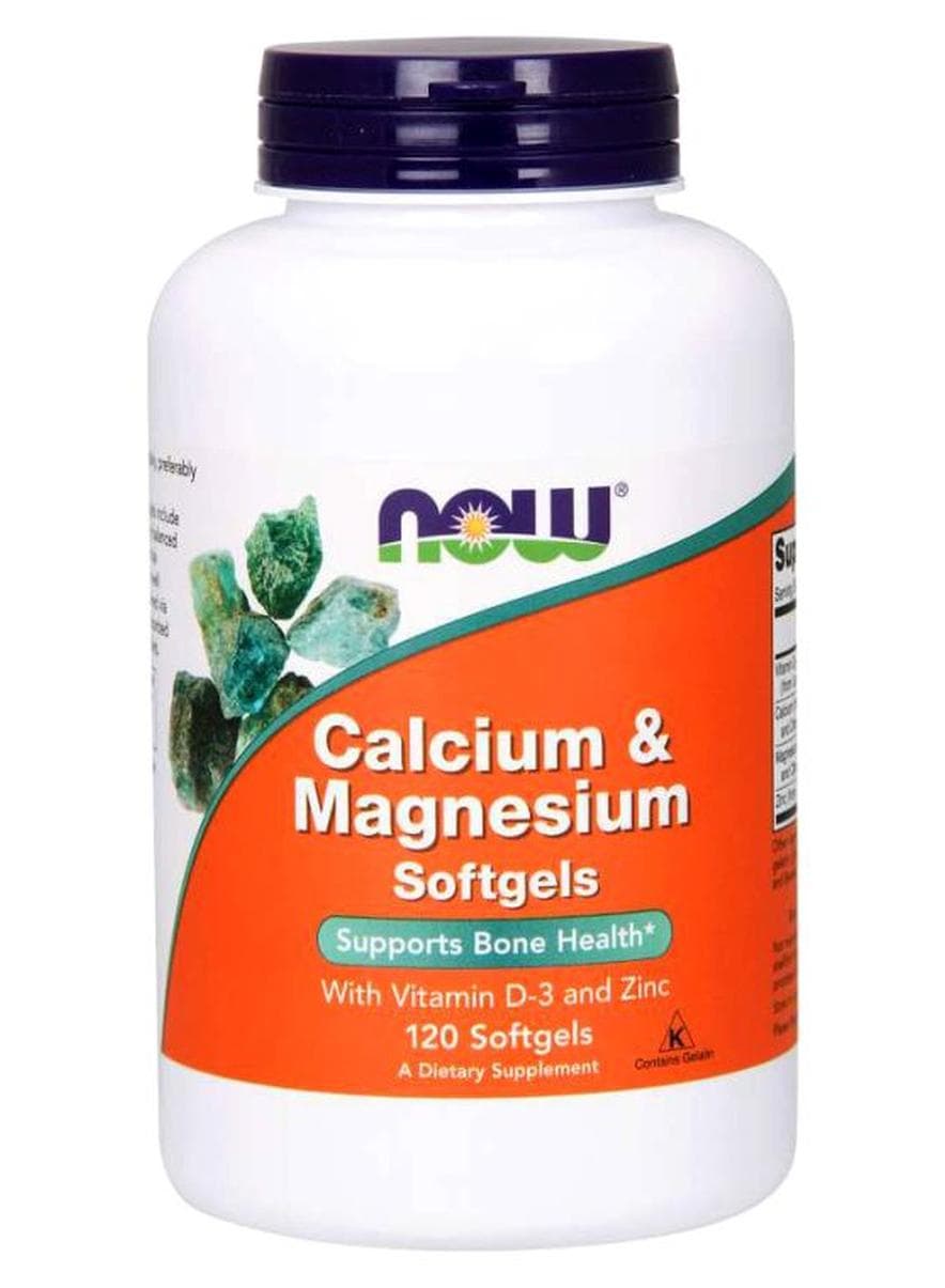 Calcium & Magnesium with Vitamin D3 and Zinc 120 Softgels