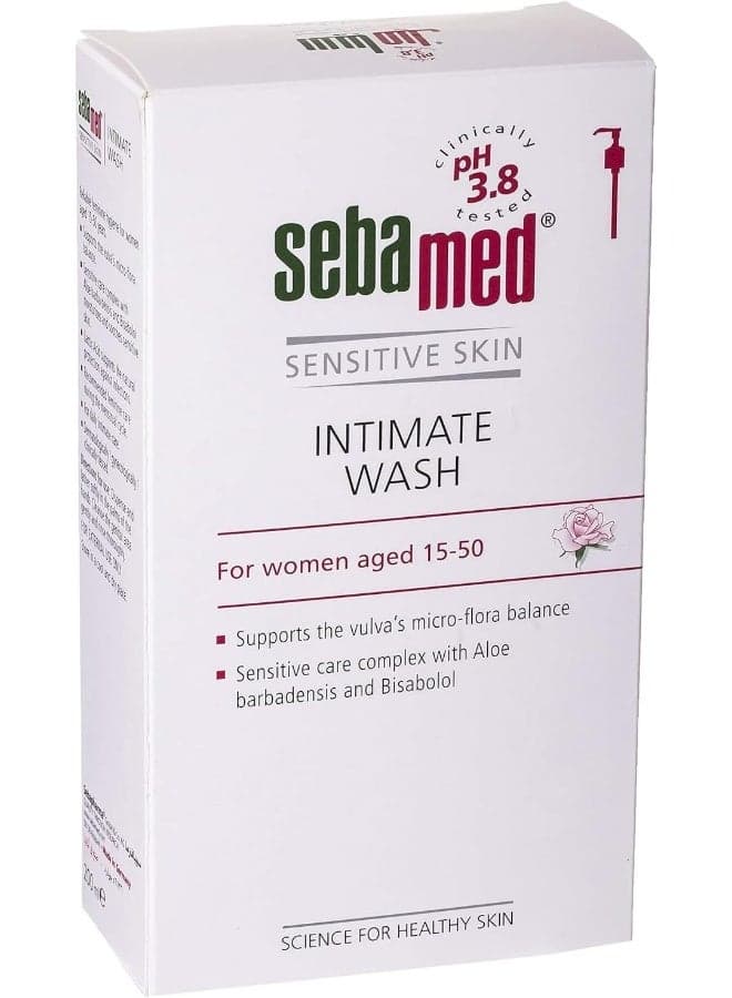 Feminine Intimate Wash for Sensitive Skin Ph 3.8