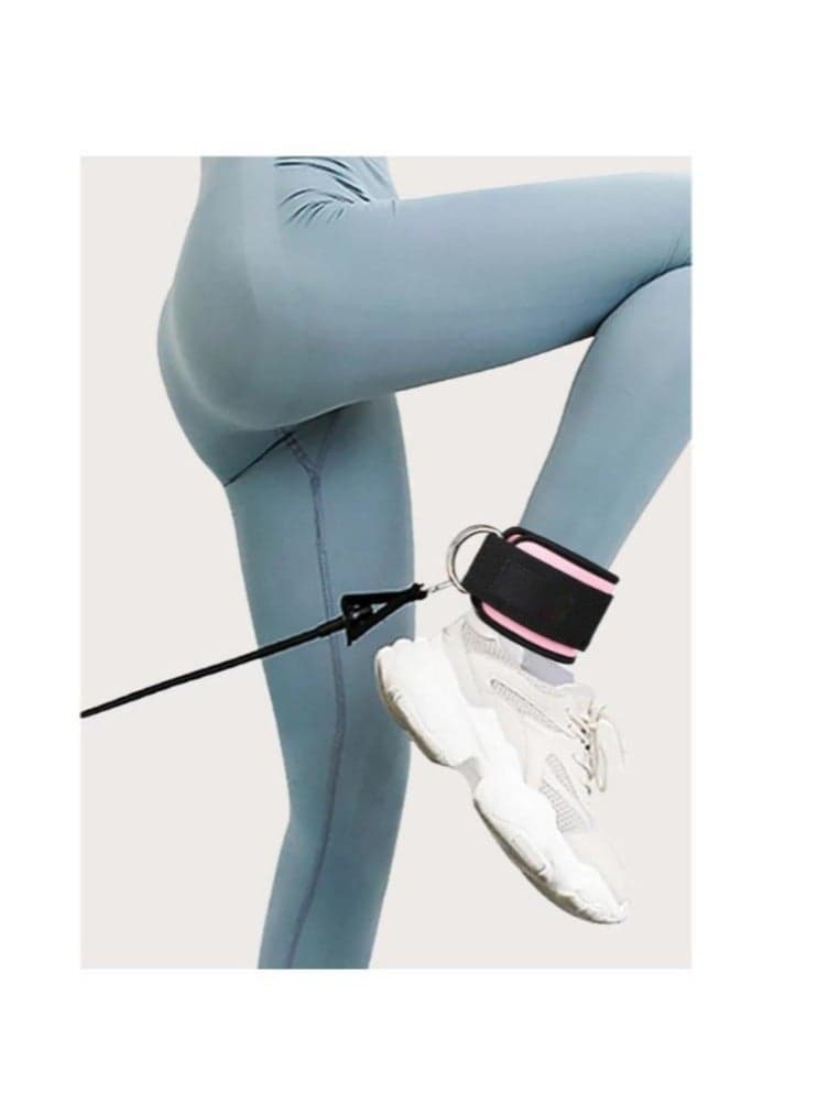 Fitness Padded Ankle Straps for Cable Machines for Kickback
