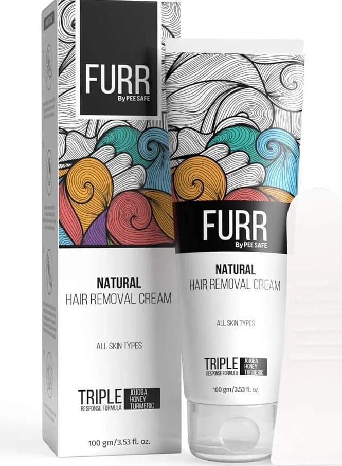 Pee Safe FURR Natural Hair Removal Cream 100gm