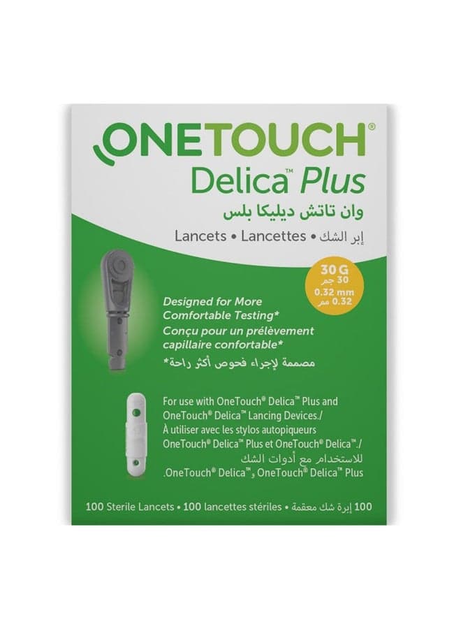 ® Delica® Plus Lancets 100's