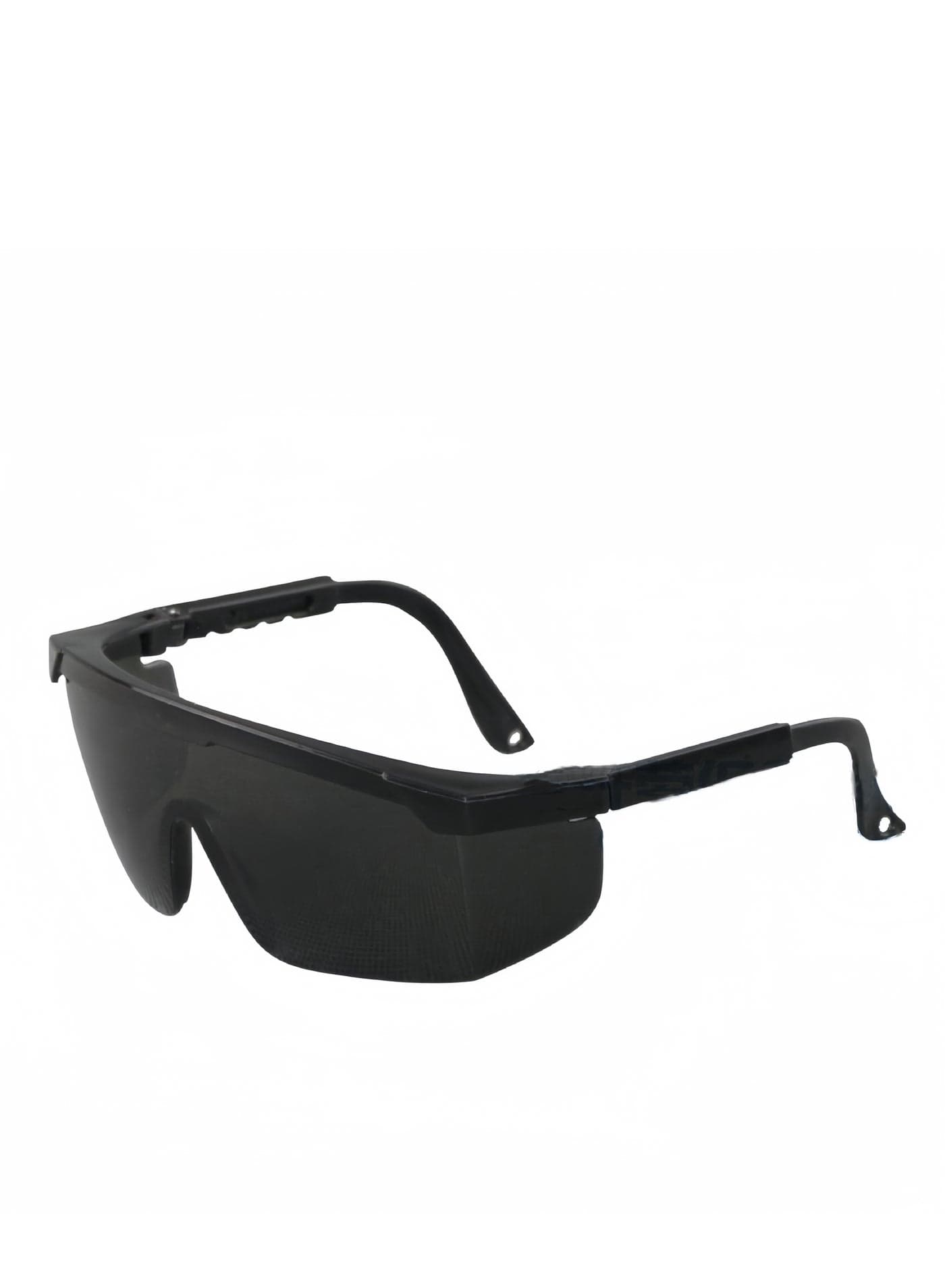 Semi-Rimless Shield Laser Safety Glasses, Black
