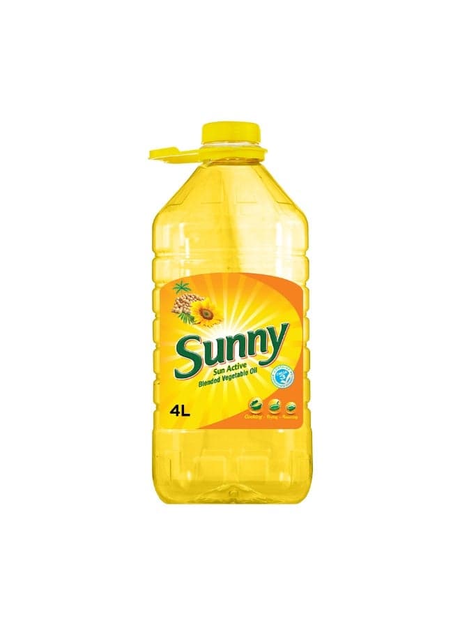 Sun Active Blended Vegetable Oil 4 L