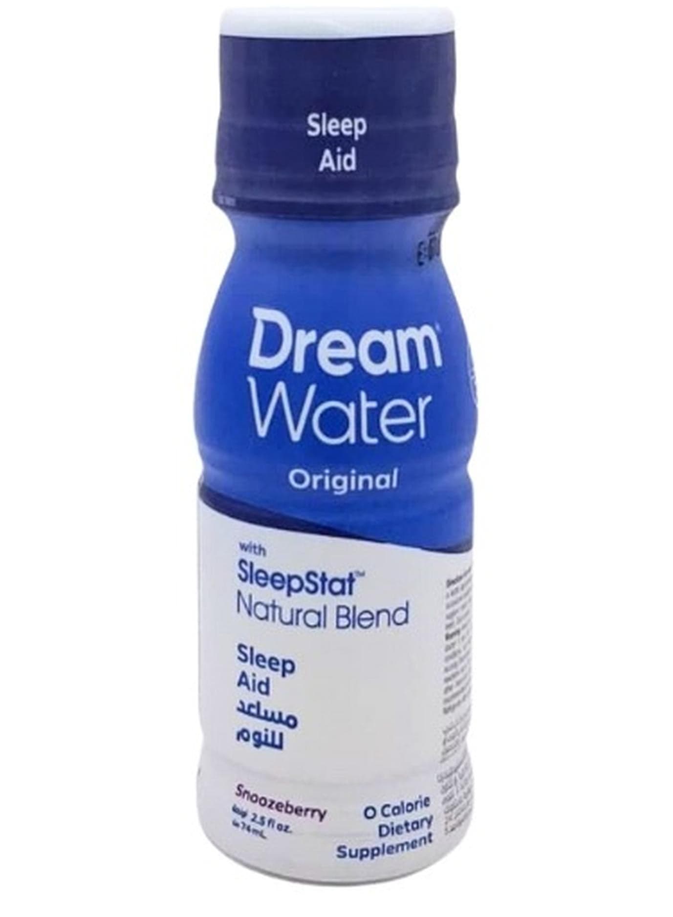 Dream Water Original With SleepStat Natural Blend Snoozeberry Sleep Aid 74ml