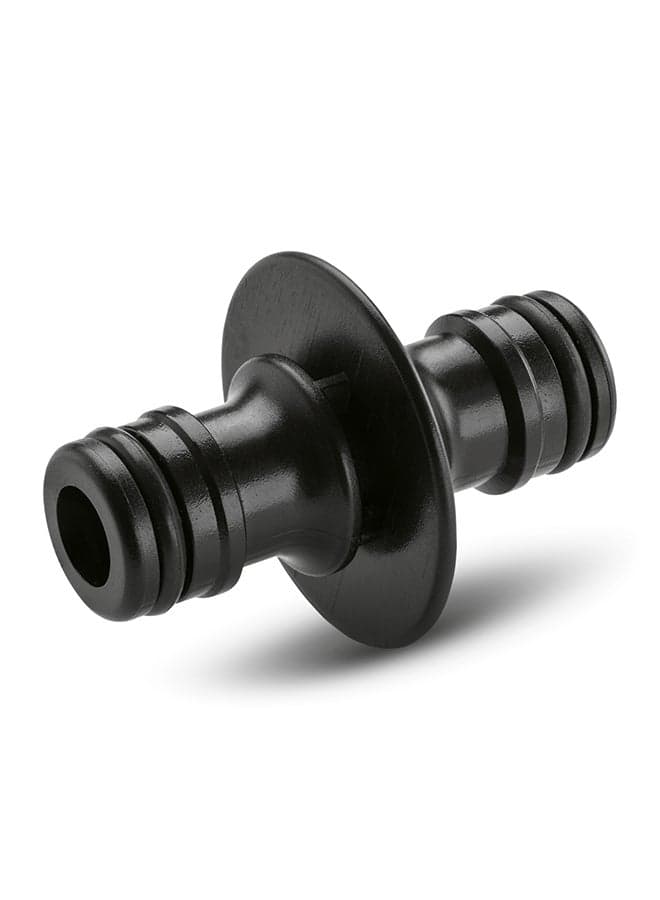Karcher 2 Way Connector with Tag Black