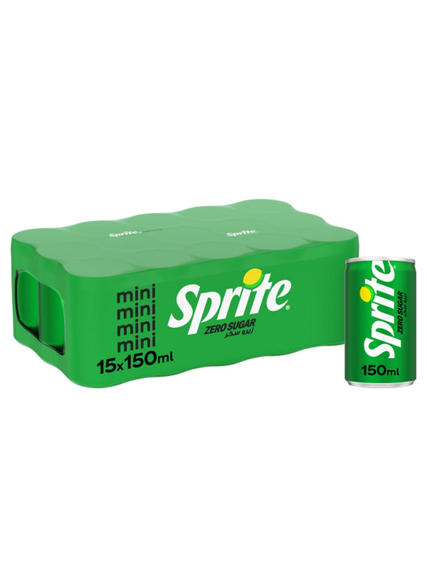 Zero Lemon Lime Carbonated Soft Drink Can Pack