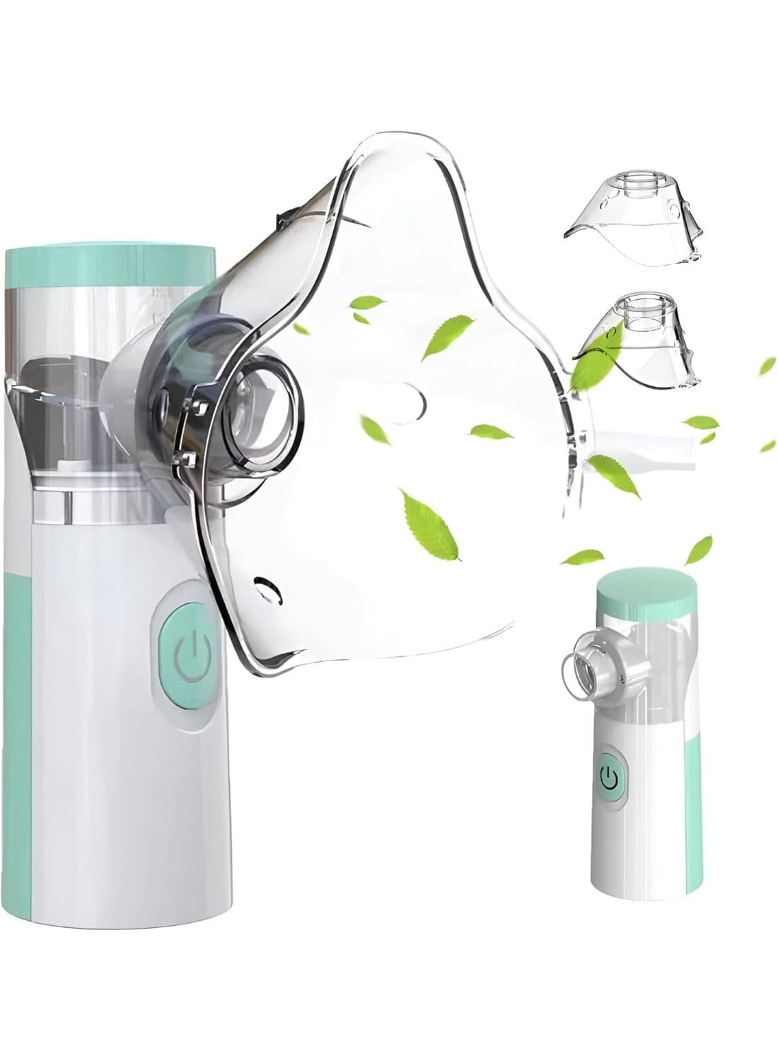 Portable Mesh Nebulizer Machine for Adults & Kids – Handheld Mini Nebulizer Inhaler, Silent USB Rechargeable Steam Inhaler, Fine Mist Atomizer for Asthma, Cough, Allergy Relief – Travel Friendly Medical Nebulizer