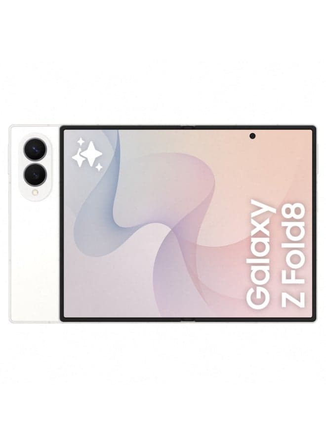 Galaxy Z Fold 8 Dual SIM Cream 12GB RAM 256GB - Middle East Version