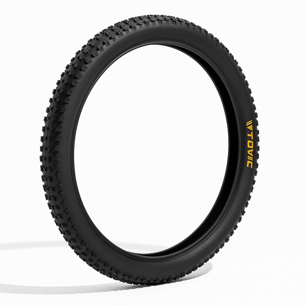 V-Tovic Tires 26 Inch Bicycle Tire – 60-559 (26x2.35) Premium Hybrid & Road Bike Tire, Durable Rubber Compound, Strong Sidewall Protection, Anti-Slip Grooved Tread, Ideal for Commuting & Long Rides