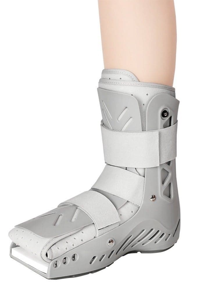 Air Walking Boot, Adjustable Air Foot Orthopedic Shoes, Medical Orthosis Cam Walker Brace, Suitable for Ankle Sprain and Fracture Recovery (Left)