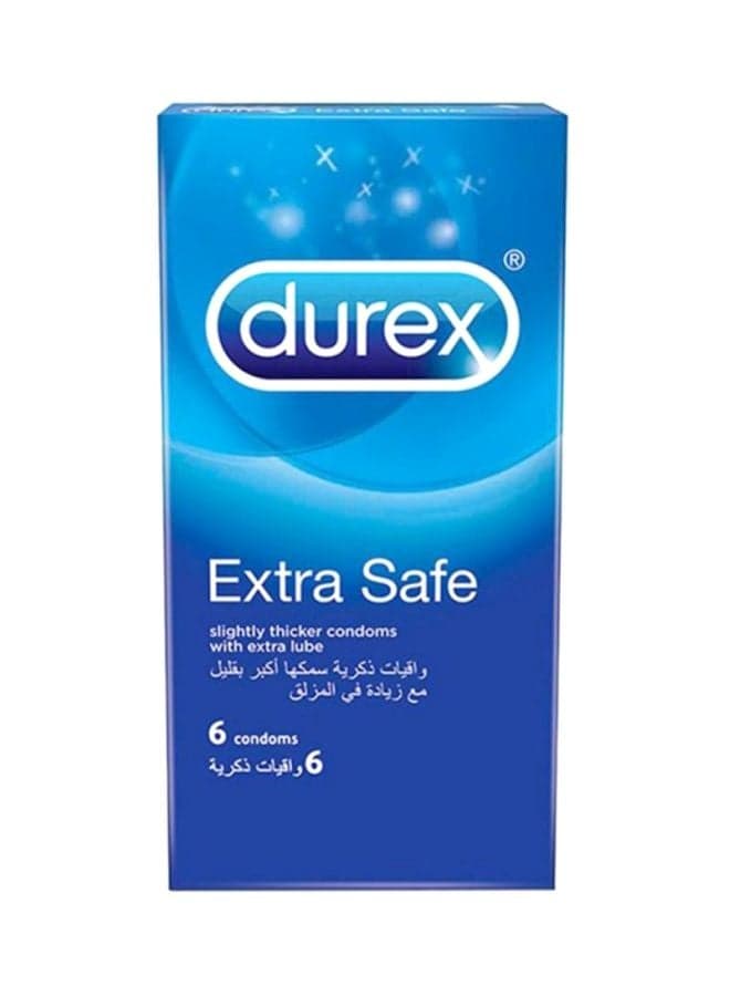Pack Of 6 Extra Safe Condoms