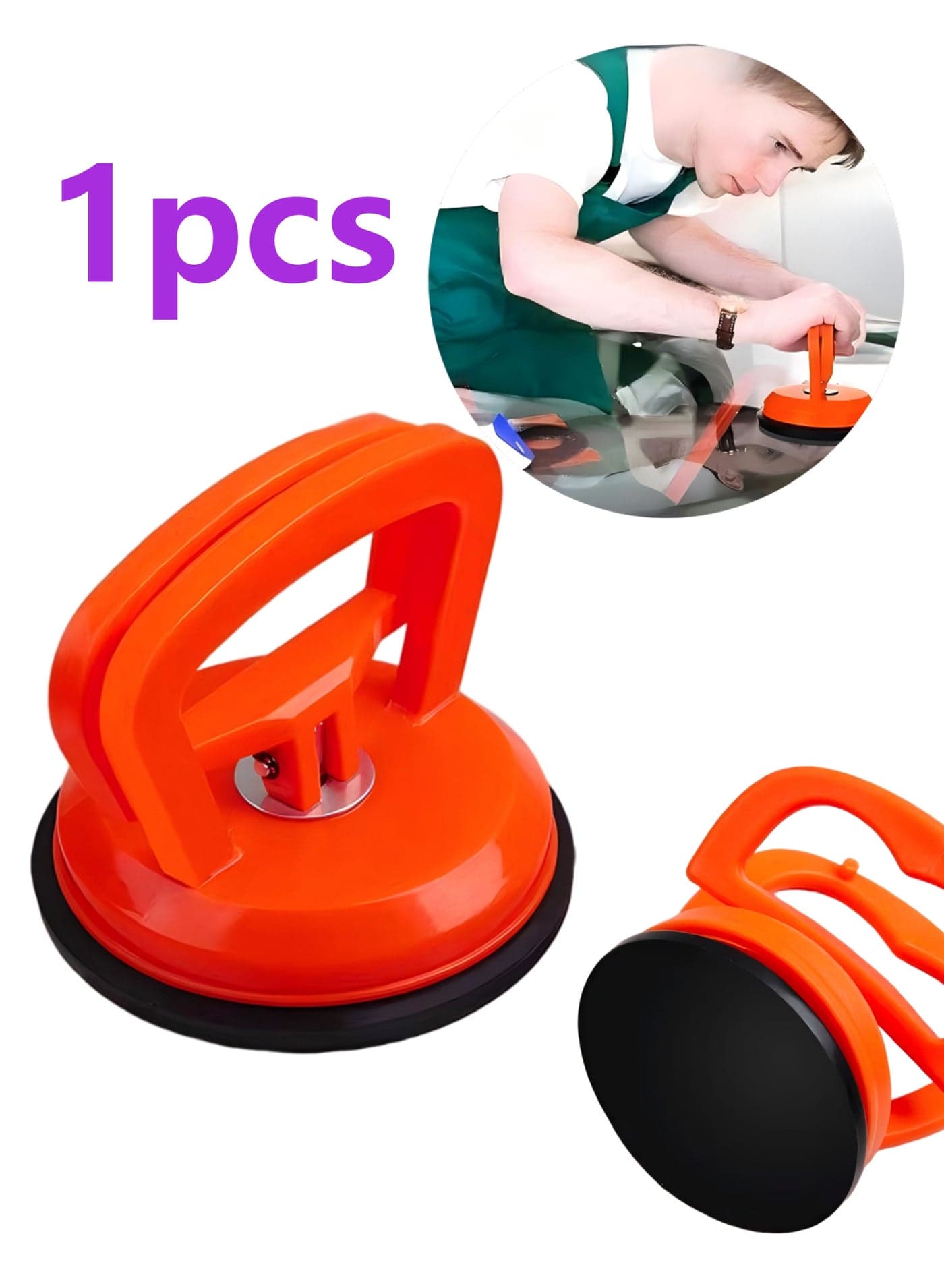 Car Dent Puller Remover with Suction Cups Powerful Dent Remover Tools Paintless Dent Repair Kit for Car Body Dent & Glass & Tiles