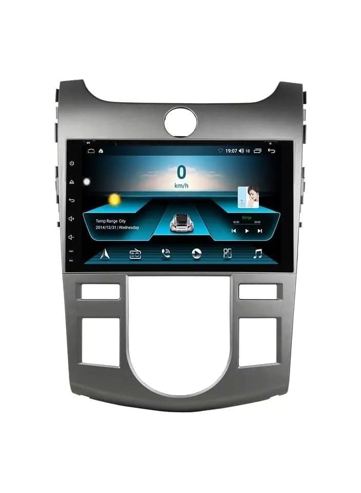 Android Car Stereo for KIA CERATO 2009 2010 2011 2012 4GB RAM 64GB ROM Support Apple Carplay, Mirror-Link Wi-Fi BT, Radio GPS Navigation, 9 Inch IPS Touch Screen with Backup Camera Included