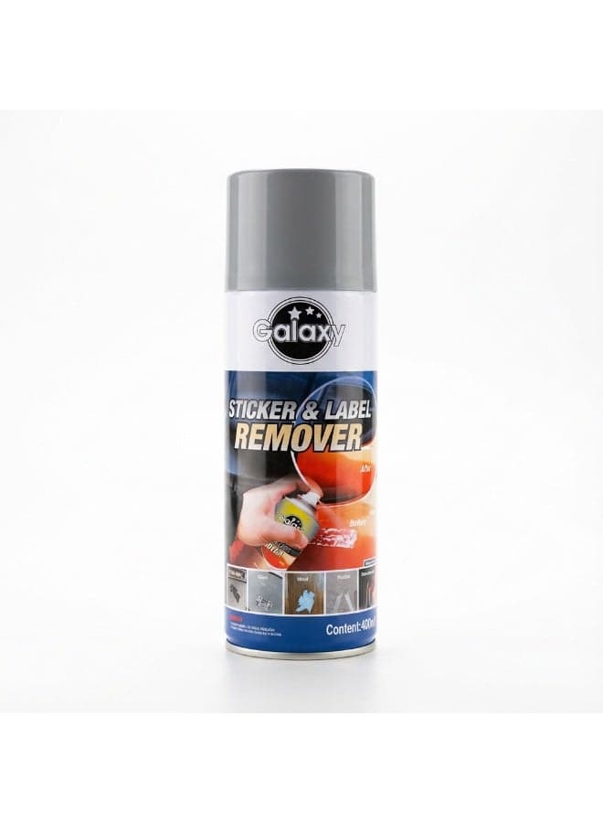 Sticker & Label Remover 400ml - Adhesive Remover Spray for Glass, Metal, Plastic - Residue-Free